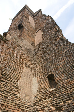 Muur met bouwsporen (Huis te Merwede)