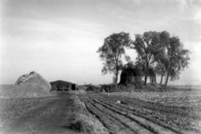 Griendkeet in 1933 aan wat nu Nieuwe Merwedeweg 2 is